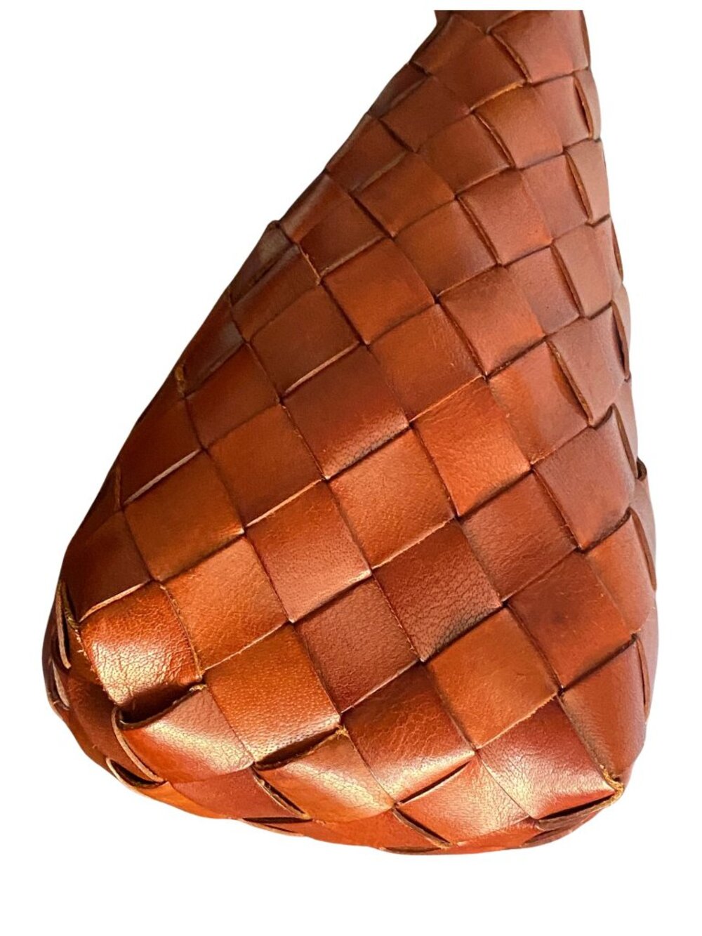 Dragon Diffusion Santa Croce Big Large Woven Leather Tote + Dust Bag - Picture 5 of 12